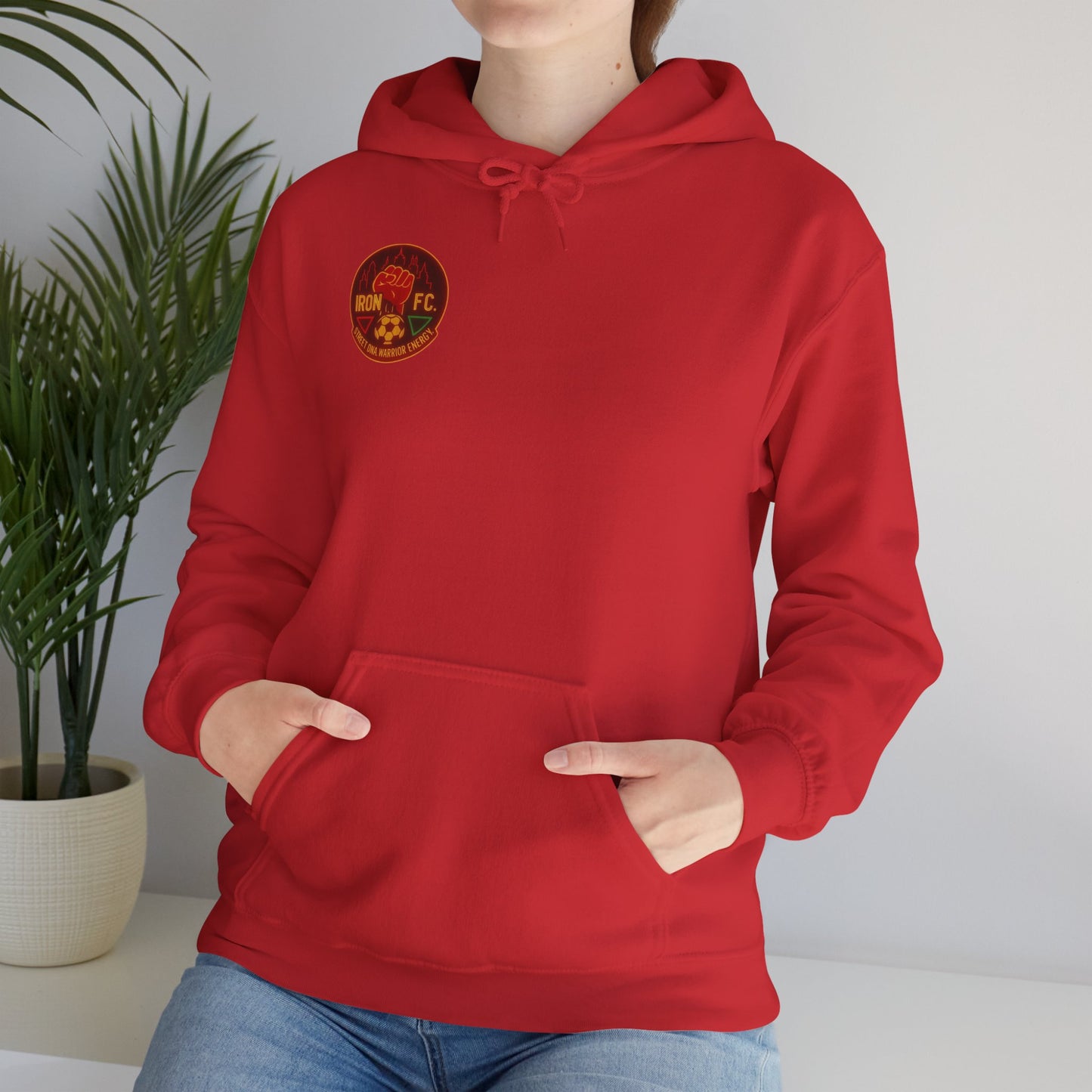 Iron City FC- Crimson Charge Hoodie