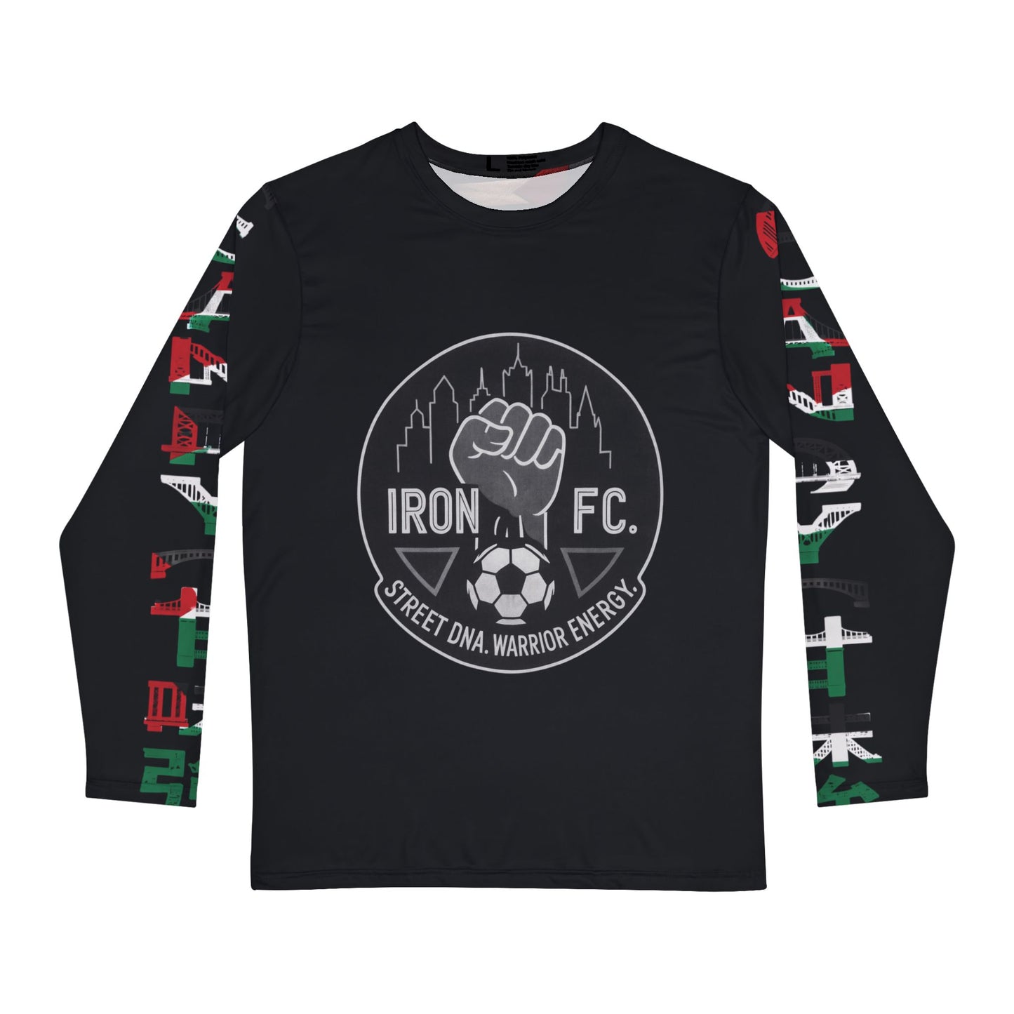 Palenstine Black Steel Goalkeeper Kit- Long sleeve Candy Strong edition