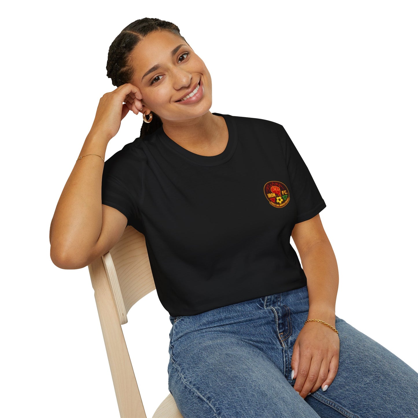 Unisex T-Shirt Iron City FC Black Origin Tee