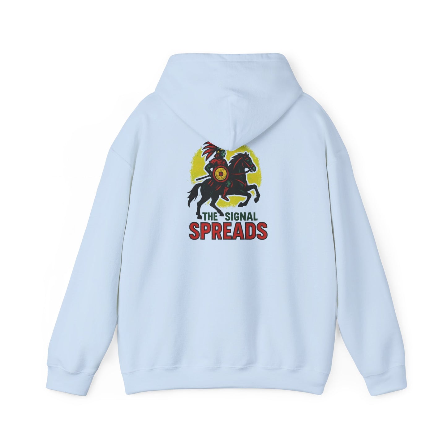 Hooded Sweatshirt - Signal Spreads Deadair412 X Iron City FC