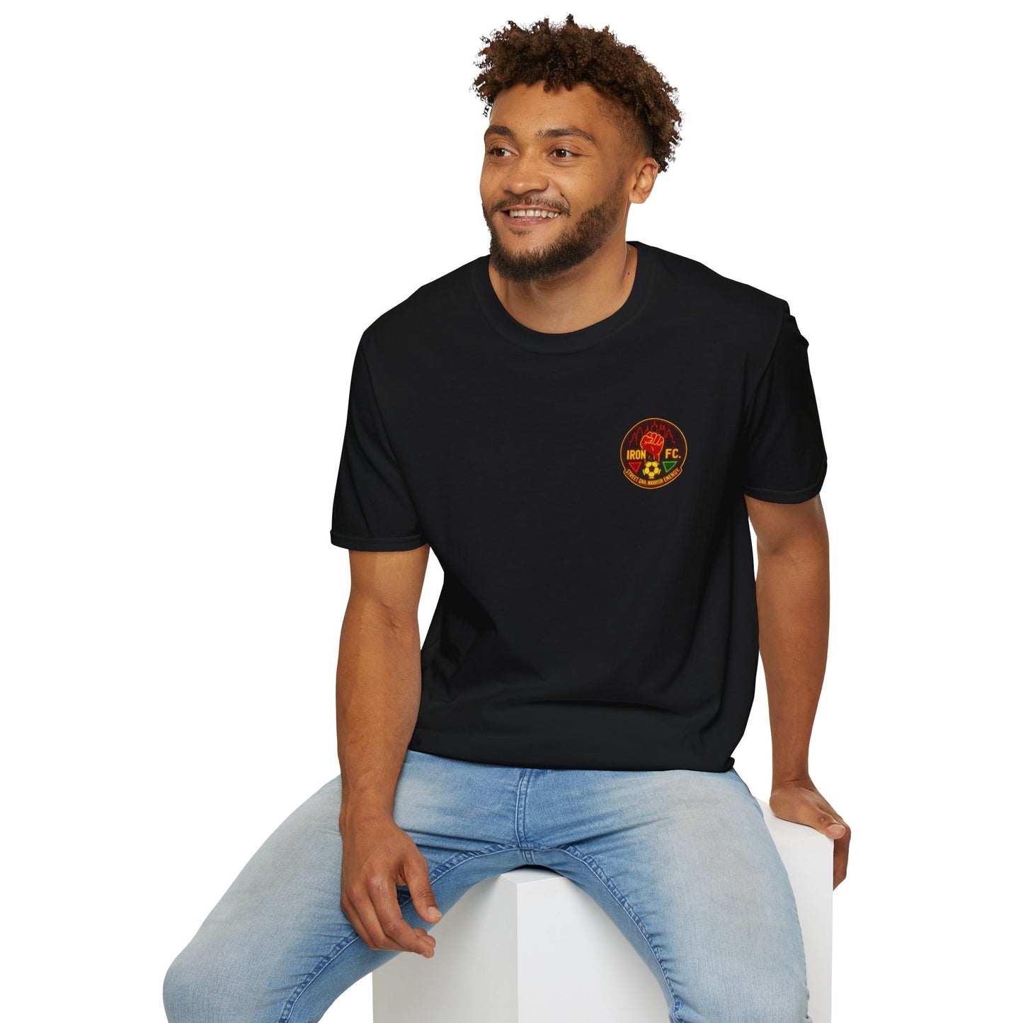 Unisex T-Shirt Iron City FC Black Origin Tee