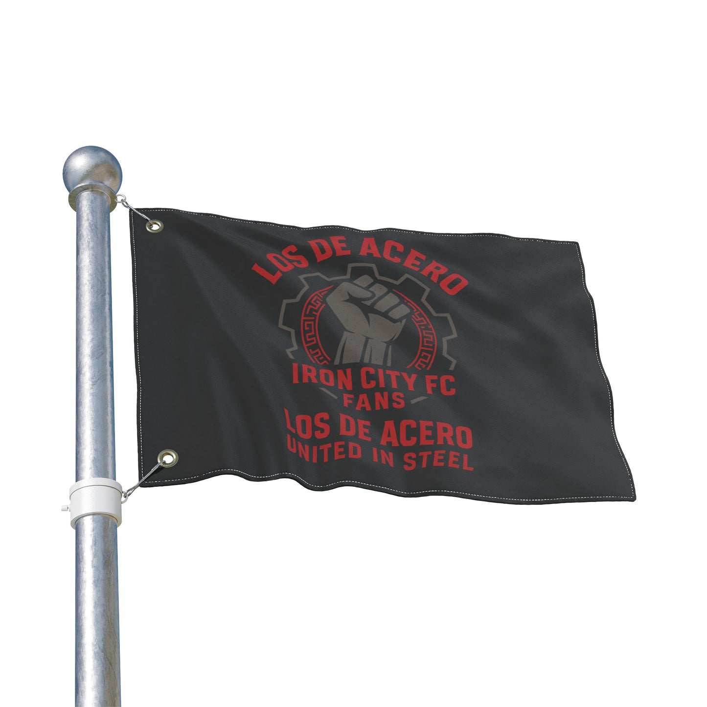 Flag - Los De Acero Iron City FC