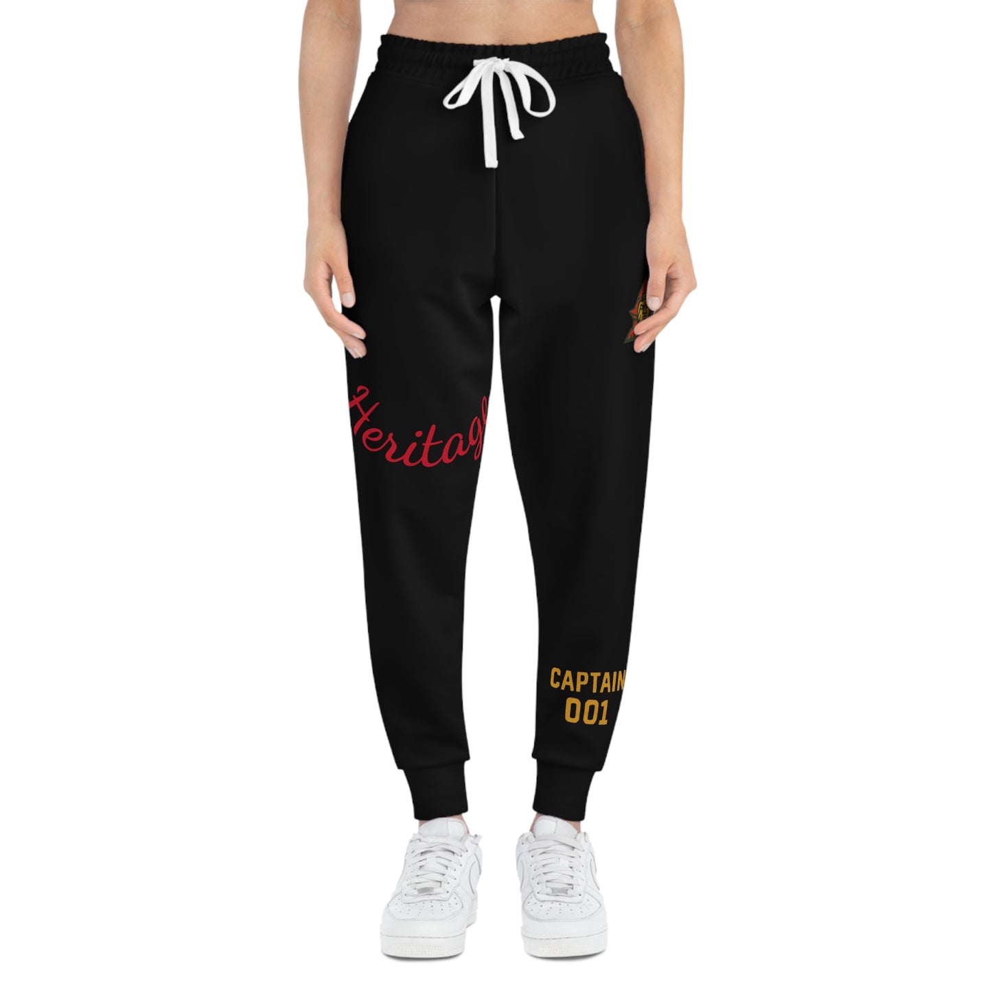 Heritage Collection Black Captain Athletic Joggers