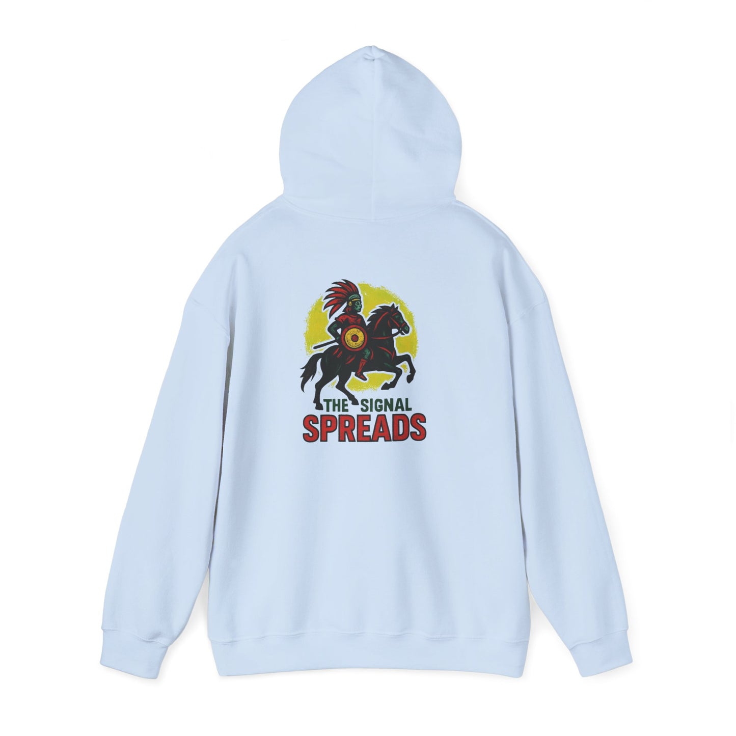 Hooded Sweatshirt - Signal Spreads Deadair412 X Iron City FC