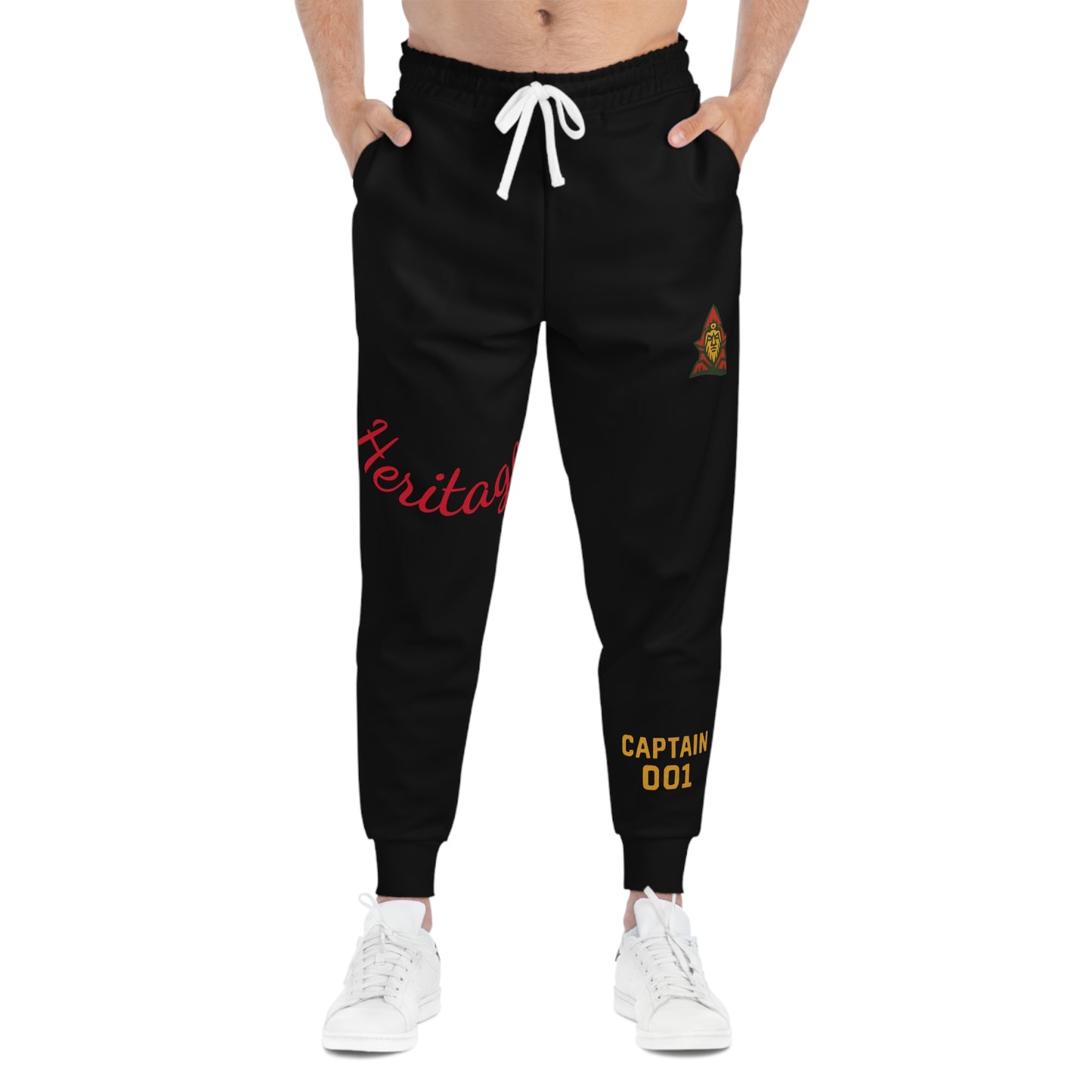 Heritage Collection Black Captain Athletic Joggers
