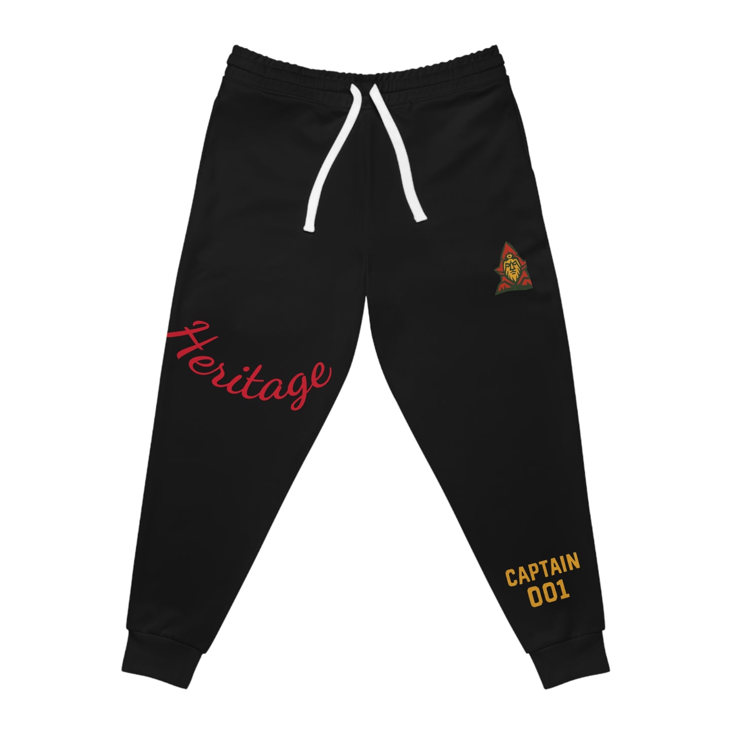 Heritage Collection Black Captain Athletic Joggers