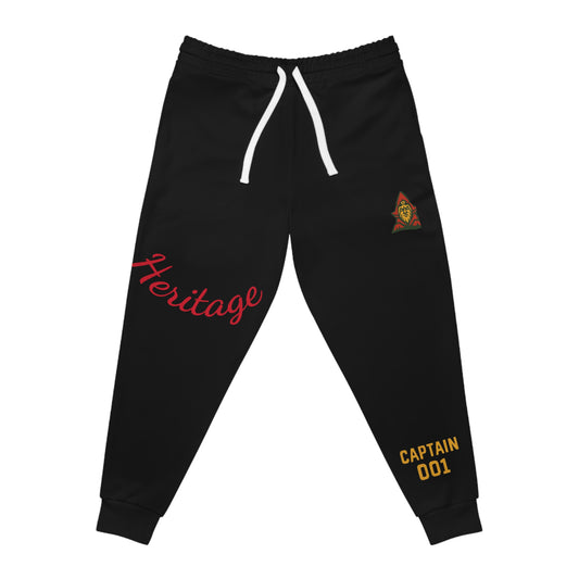 Heritage Collection Black Captain Athletic Joggers